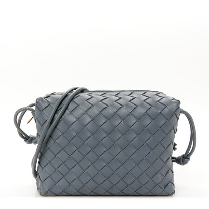 Bottega Veneta Nappa Intrecciato Small Loop Camera Bag Thunder 1 of 9