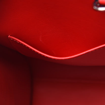 Louis Vuitton Veau Satin City Steamer MM Rubis 11 of 13