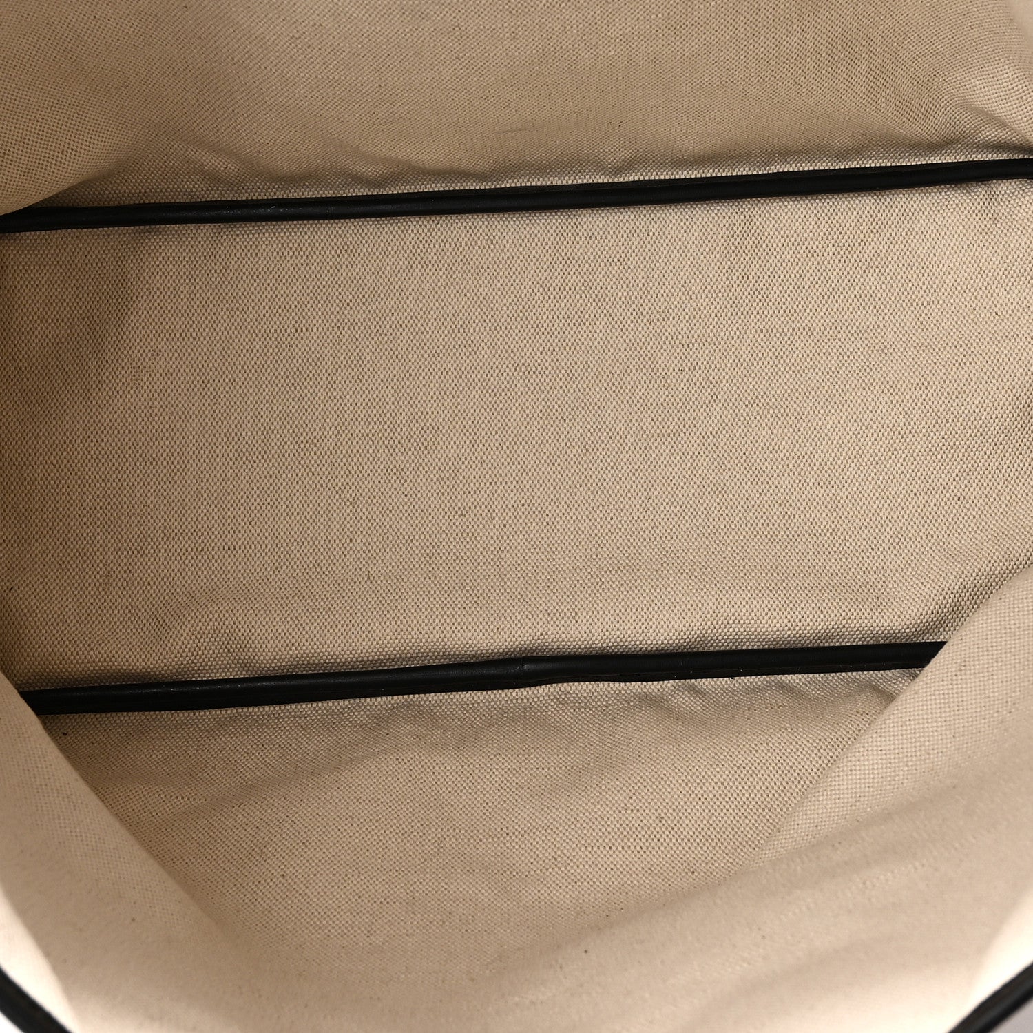 Moynat Grained Calfskin Canvas 1920 Oh! Tote Ruban GM Carbon Bronze 6 of 10