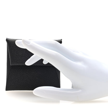 Hermes Epsom Bastia Coin Purse Black 2 of 8