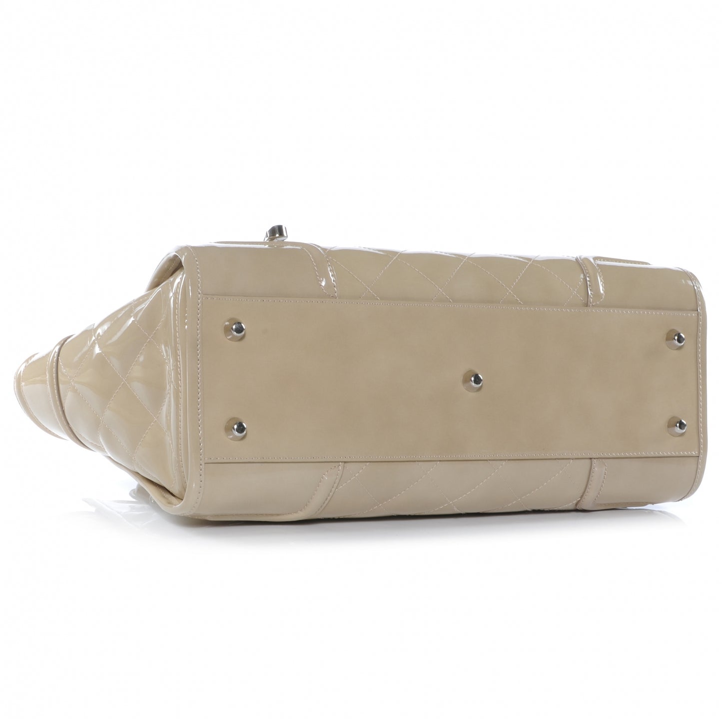 Patent Quilted Large Manor Beige