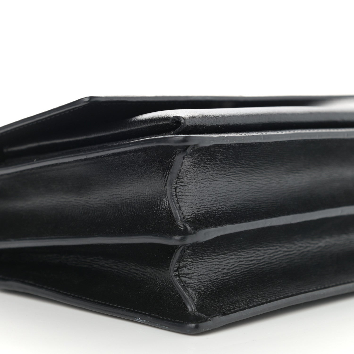 Saint Laurent Calfskin Medium Monogram Sunset Black 10 of 12