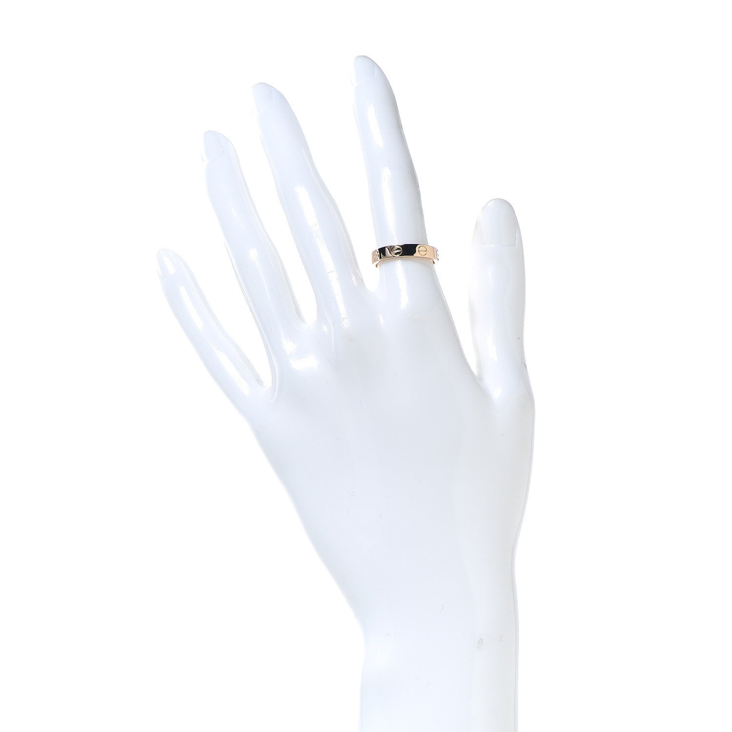 Cartier 18K Pink Gold 3.5mm LOVE Wedding Band Ring 50 5.25 2 of 4