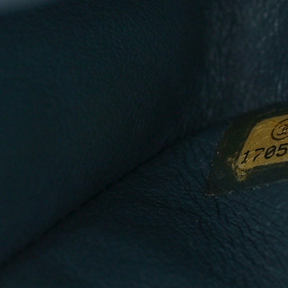 Chanel Lambskin Quilted Medium Double Flap Blue 7 of 11