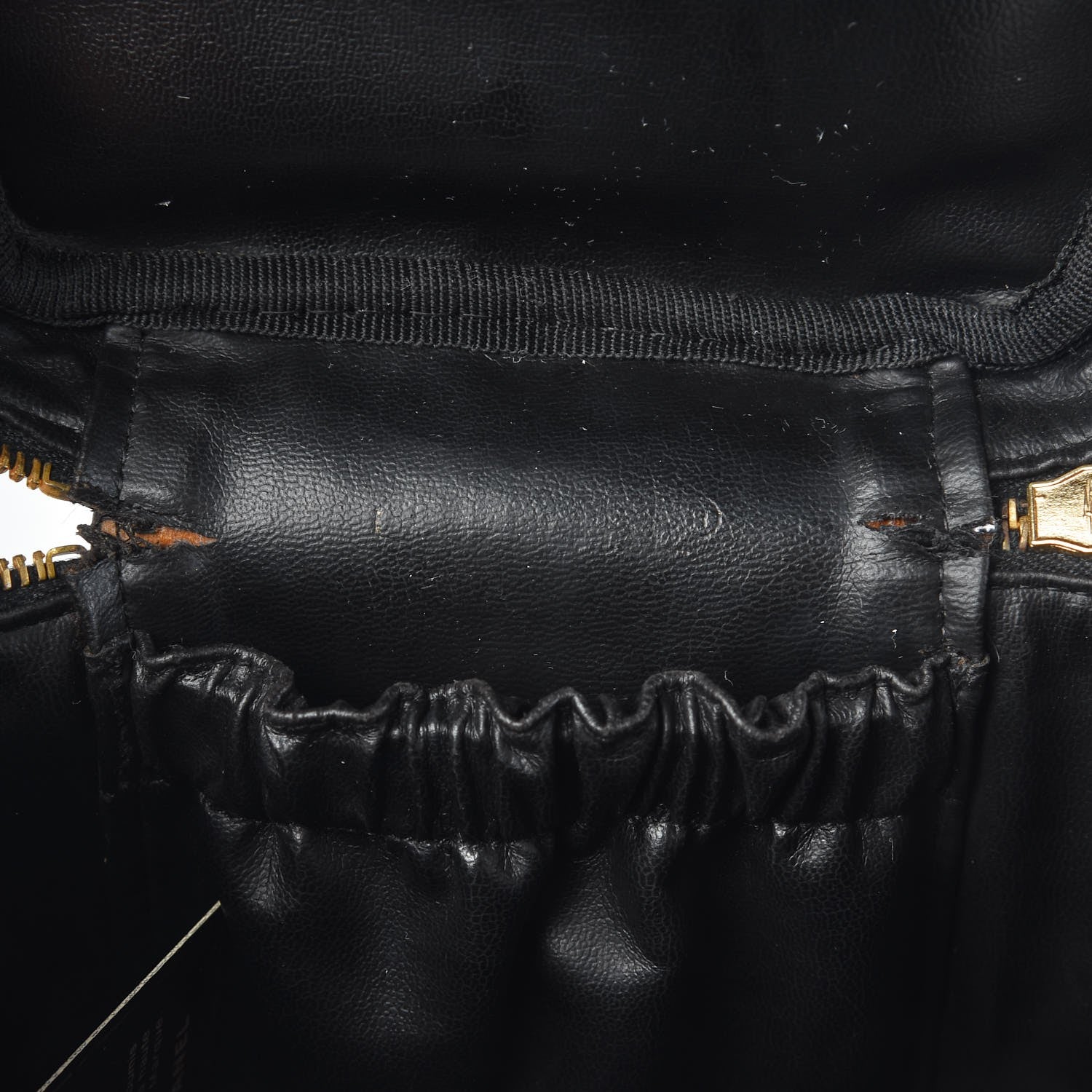 Chanel Lambskin Vanity Cosmetic Case Black 6 of 12