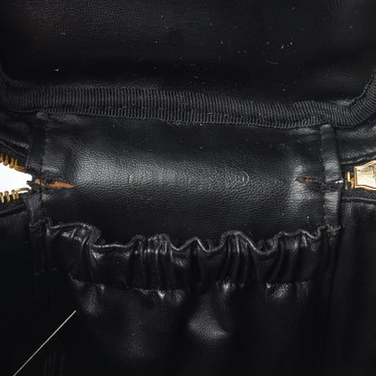 Chanel Lambskin Vanity Cosmetic Case Black 6 of 12