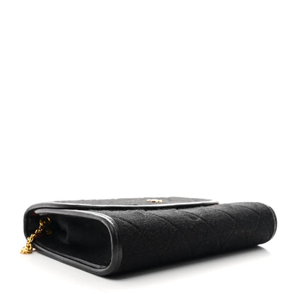 Chanel Jersey Quilted Mini Square Flap Black 4 of 12