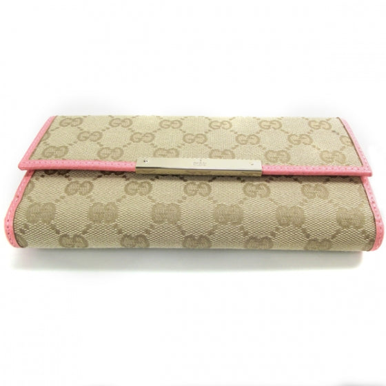 Gucci Monogram Continental Wallet Pink 4 of 9