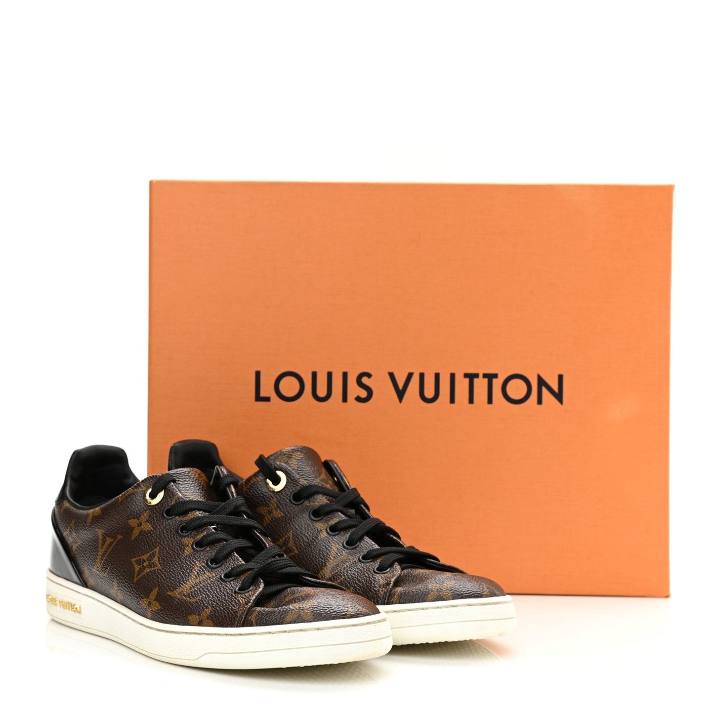 Patent Monogram Frontrow Sneakers 38.5