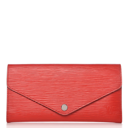 Louis Vuitton Epi Josephine Wallet Coquelicot Dune 1 of 8