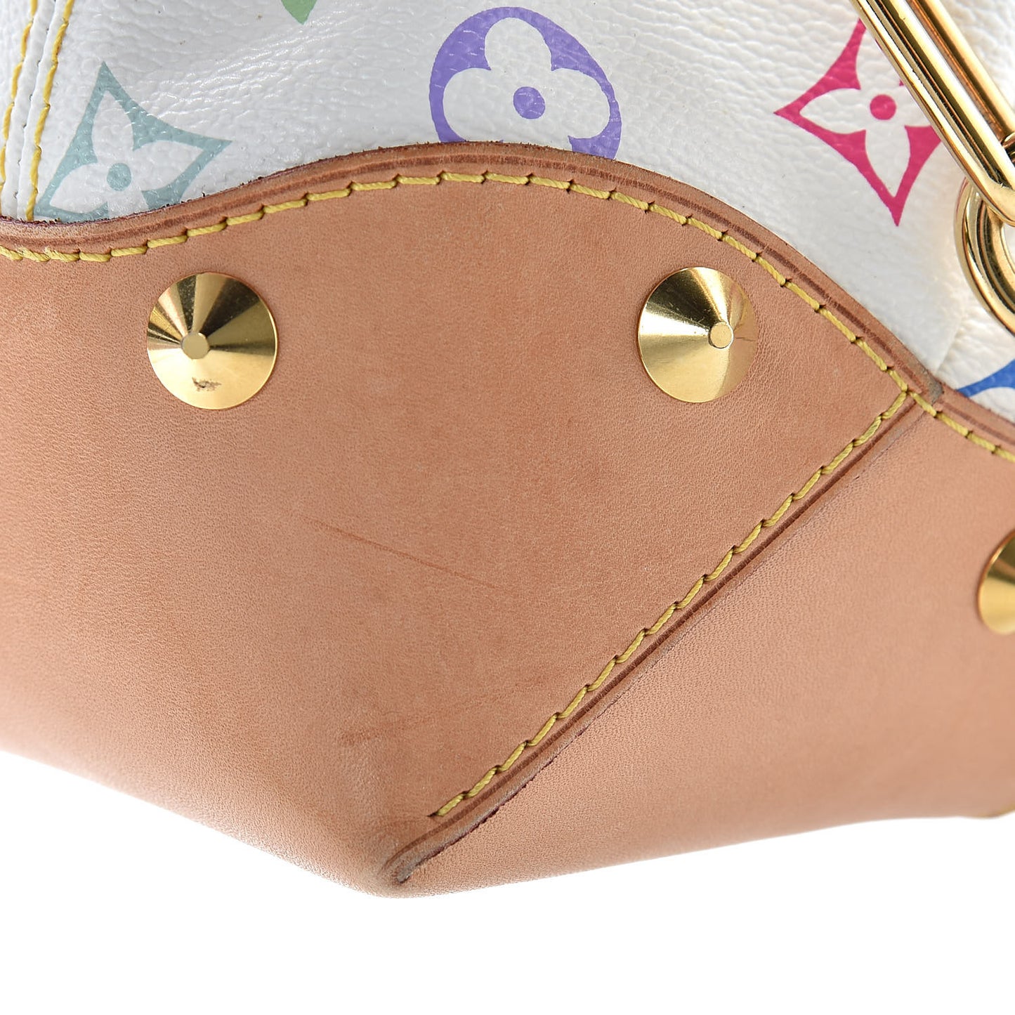 Monogram Multicolor Judy MM White