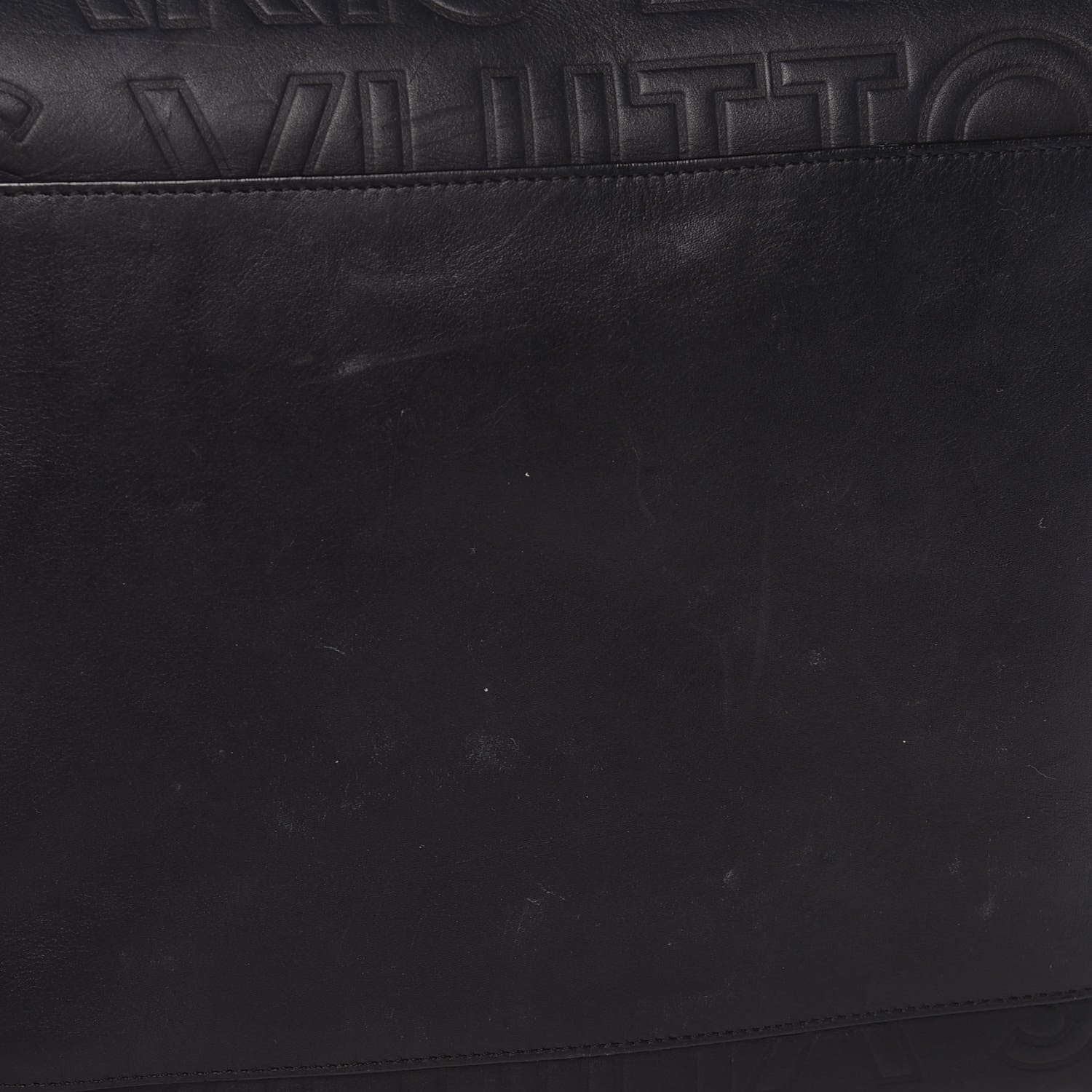Louis Vuitton Calfskin Embossed Speedy Cube 30 Black 23 of 26