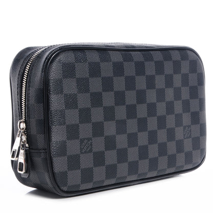 Louis Vuitton Damier Graphite Toilet Pouch GM 3 of 7