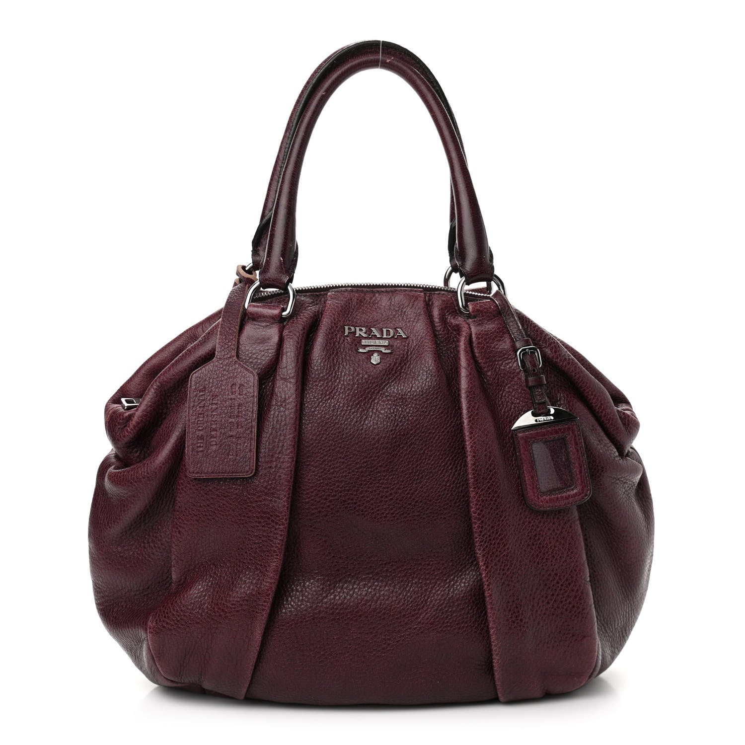 Prada Cervo Tote Amaranto 1 of 18