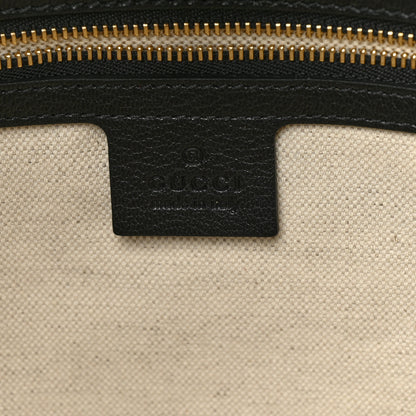 Gucci Calfskin Large Horsebit 1955 Tote Bag Black 6 of 10