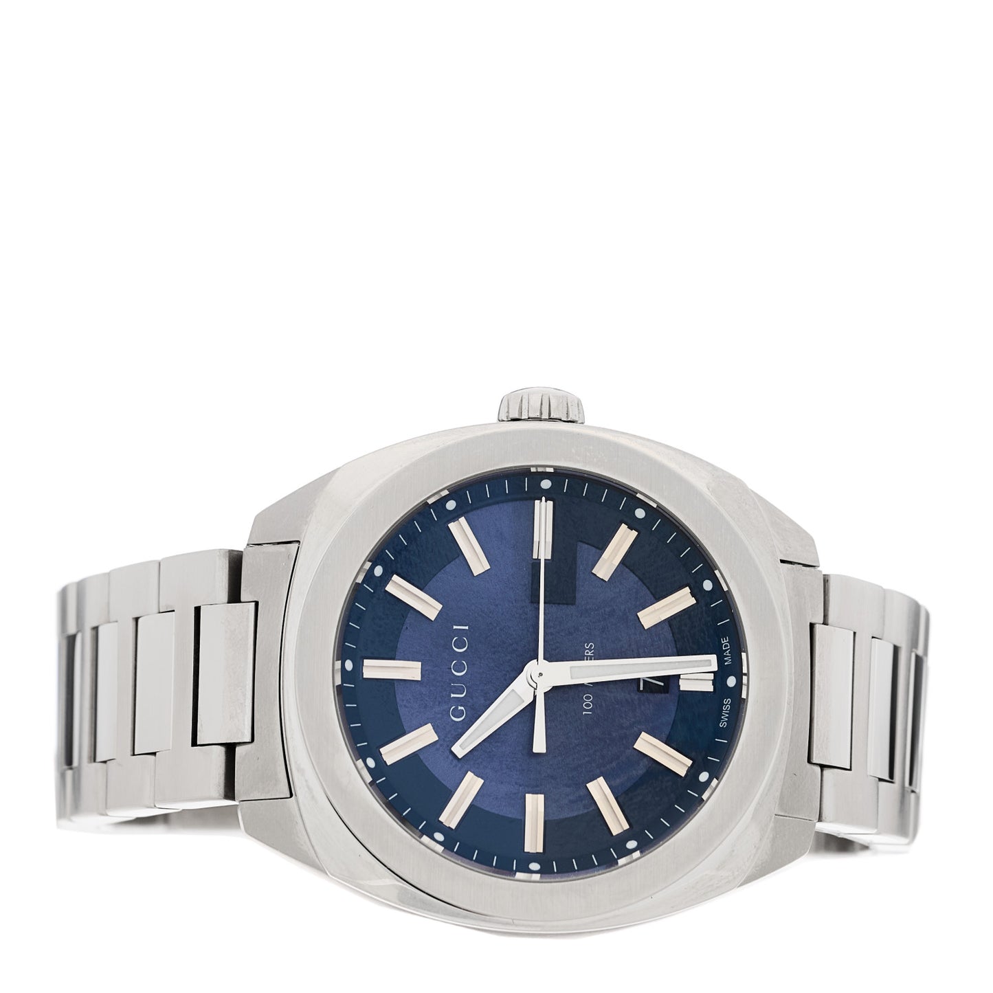 Stainless Steel 40mm GG2570 Quartz Watch Blue
