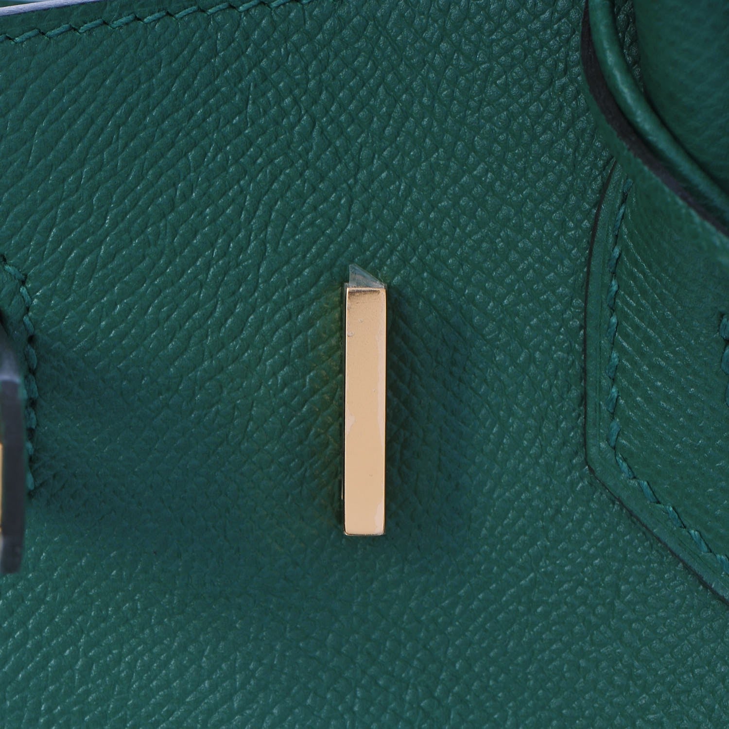Hermes Epsom Birkin 30 Vert Vertigo 18 of 35