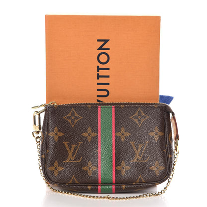 Louis Vuitton Monogram My LV Heritage Mini Pochette Accessories Vert Fuchsia 8 of 8