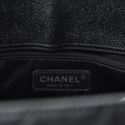 Chanel Caviar Quilted Grand Shopping Tote GST Black 10 of 12
