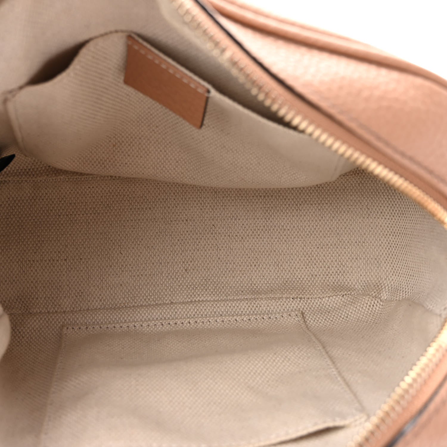 Gucci Pebbled Calfskin Small Soho Disco Bag Camelia 5 of 11