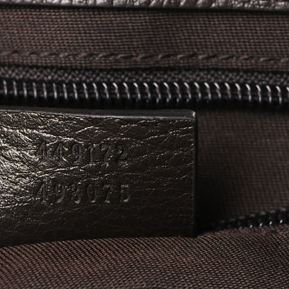 Gucci Monogram Flap Messenger Bag Beige Dark Brown 7 of 9