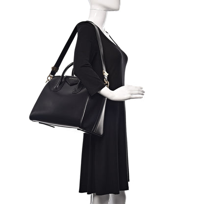 Givenchy Shiny Lord Calfskin Medium Antigona Black 2 of 11