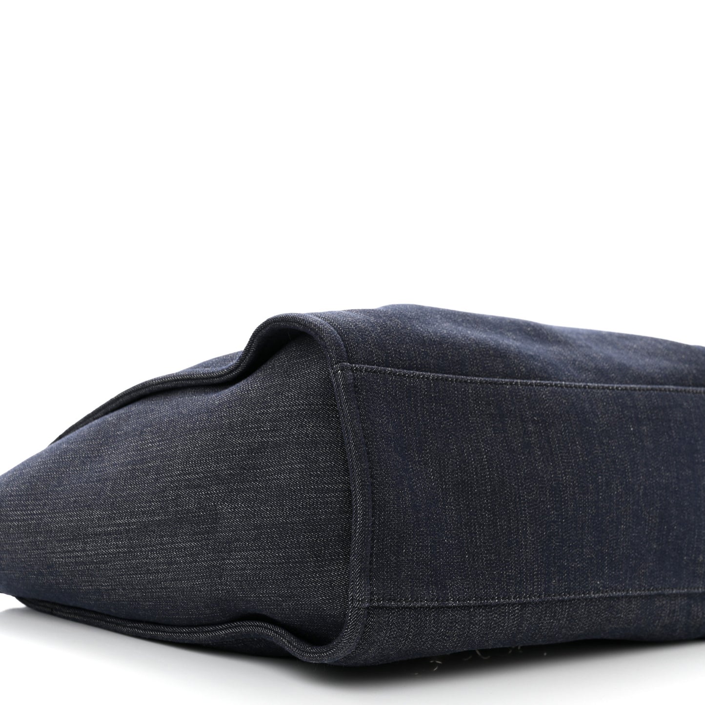 Denim Large Deauville Tote Dark Blue