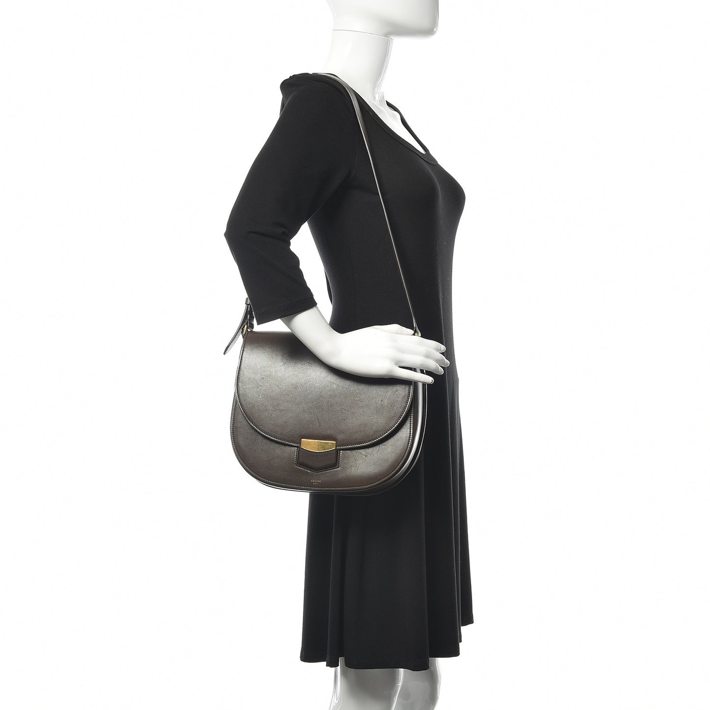 Supersoft Calfskin Medium Trotteur Wood