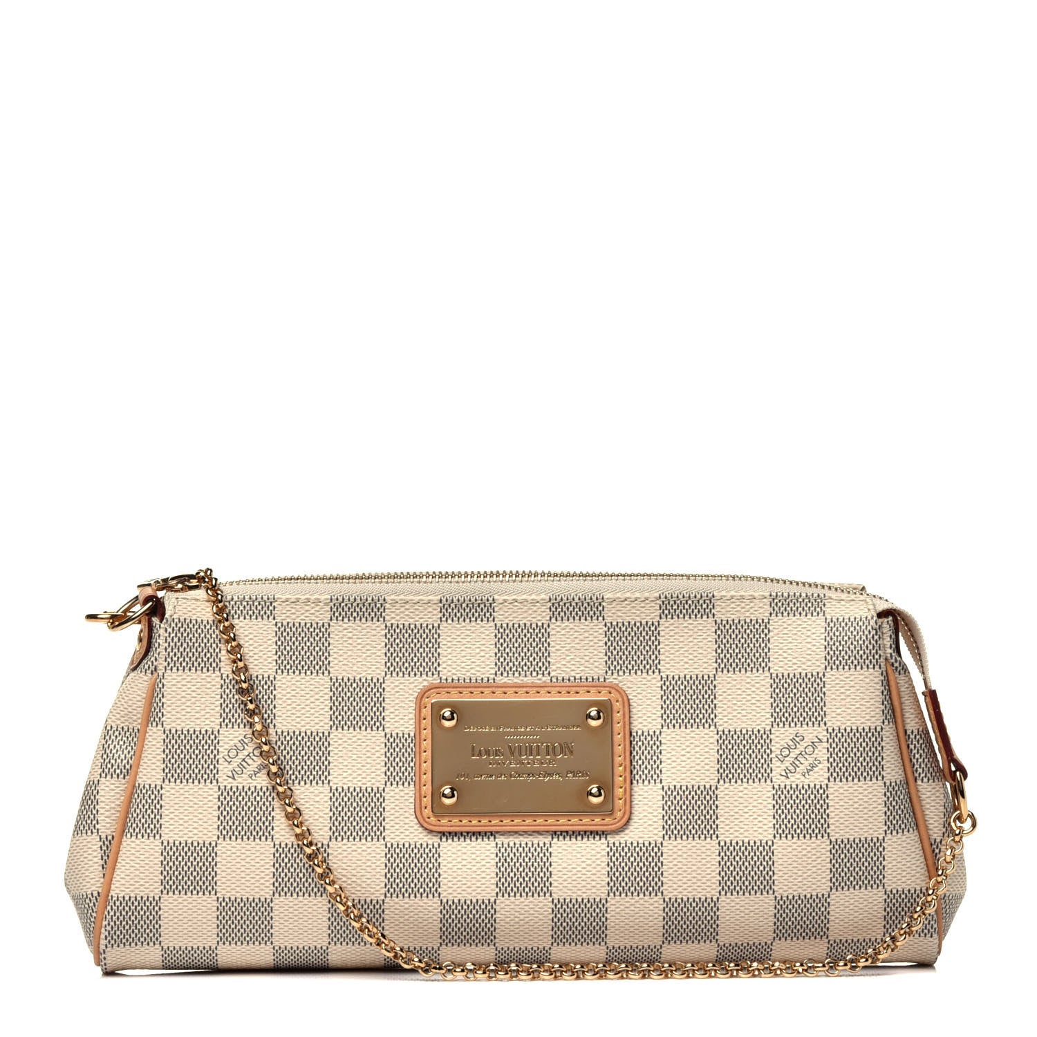 Louis Vuitton Damier Azur Eva Clutch 1 of 8