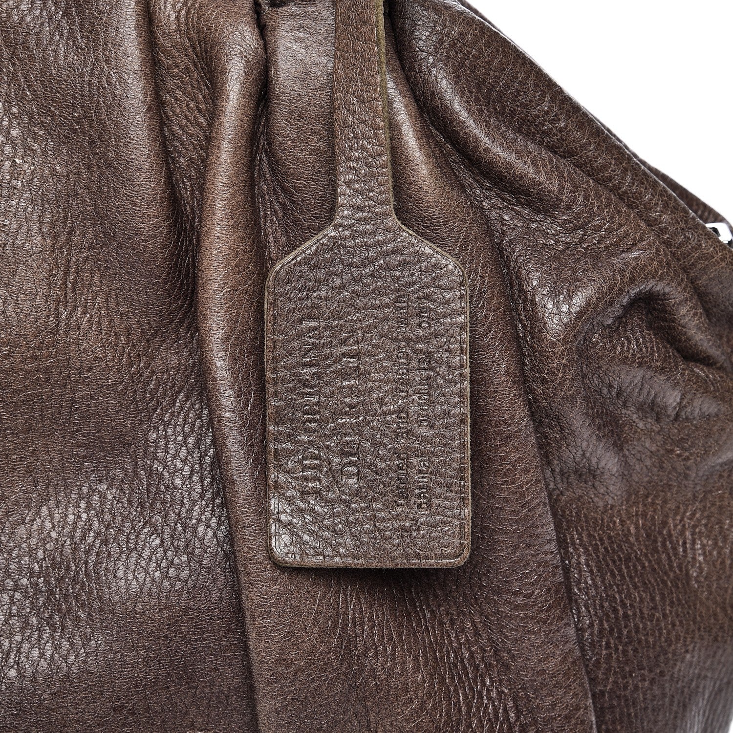 Prada Cervo Deerskin Tote Fumo 12 of 16