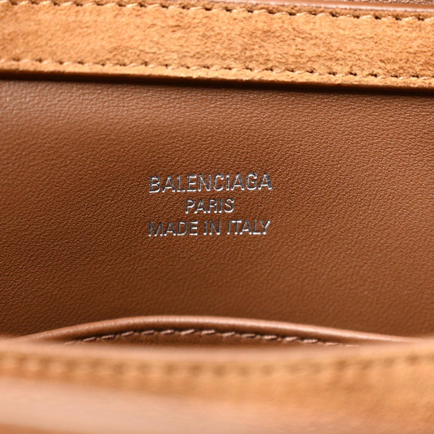 Waxed Suede Mini Rodeo Top Handle Handbag Camel