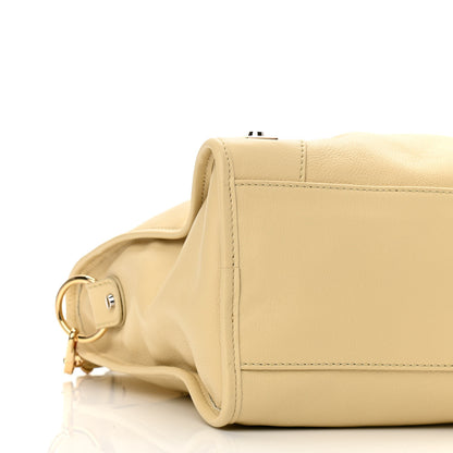 Balenciaga Veau Amp Plate Gold Hardware City Beige Argile 9 of 10