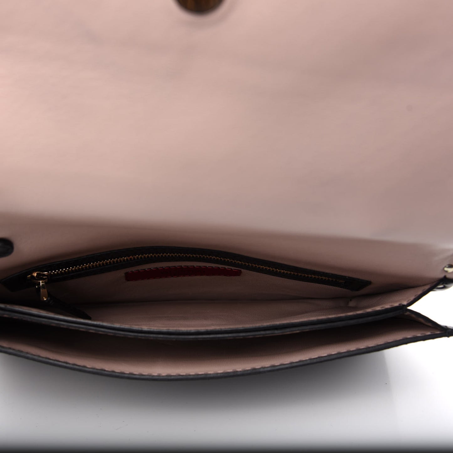 Nappa Rockstud Wristlet Clutch Black