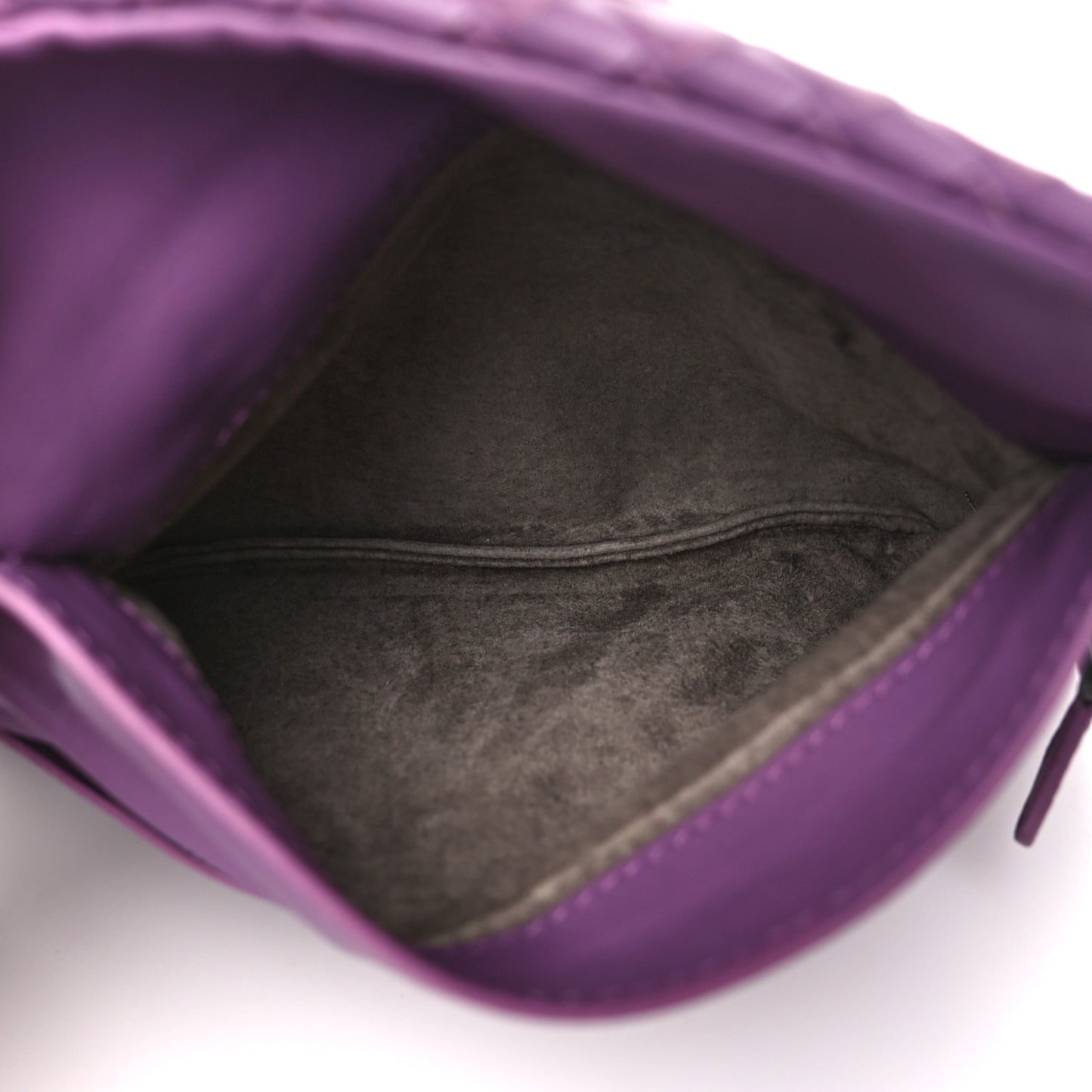 Nappa Intrecciato Small Chain Crossbody Parme
