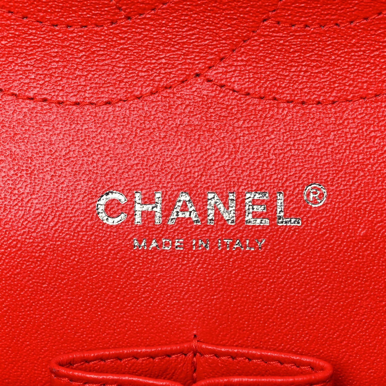 Chanel Patent Quilted Jumbo Double Flap Red 6 of 13