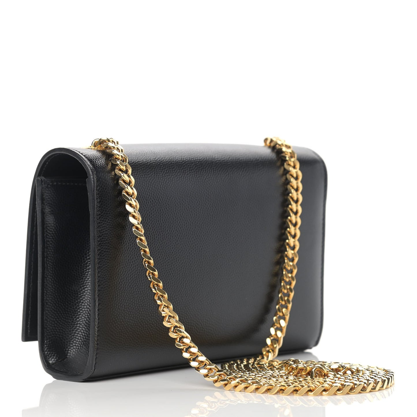 Grain De Poudre Small Monogram Kate Satchel Black