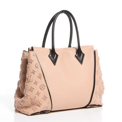 Louis Vuitton Veau Cachemire Calfskin Tote W PM Petale 3 of 7