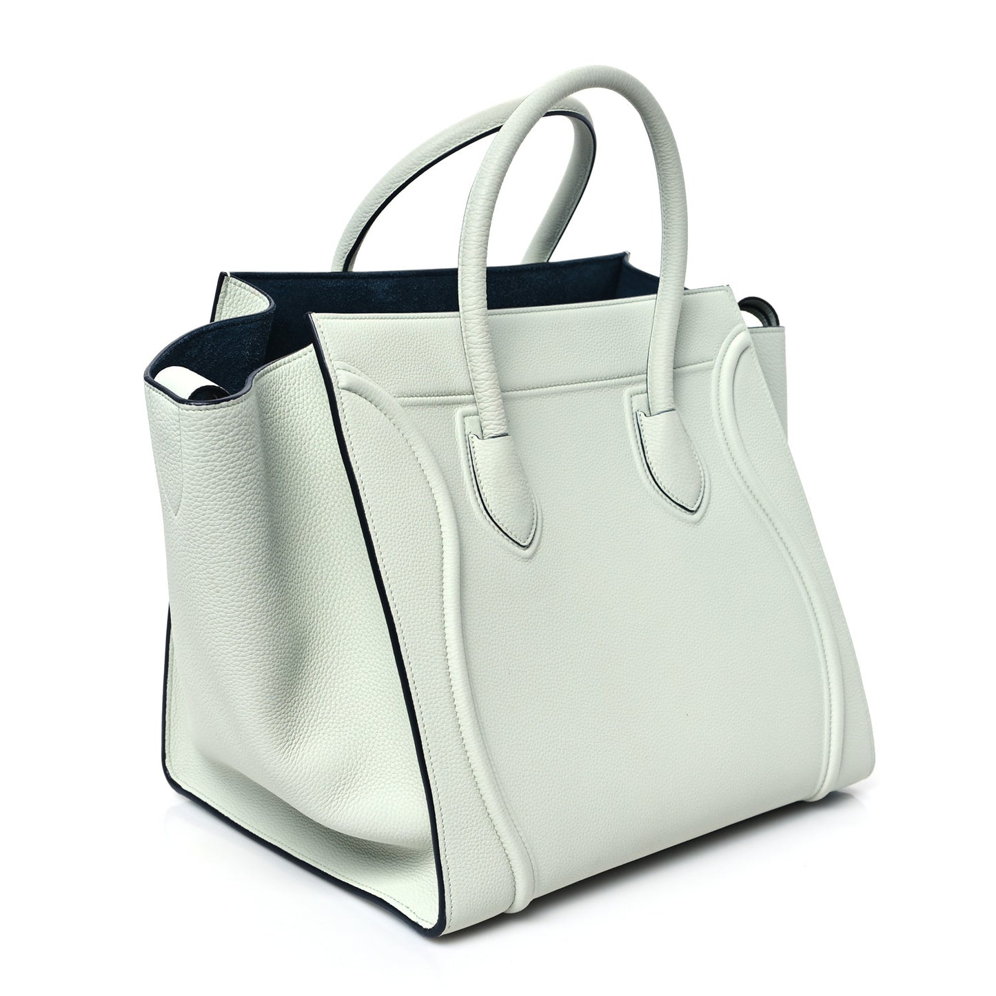 Baby Grained Calfskin Medium Phantom Luggage Jade