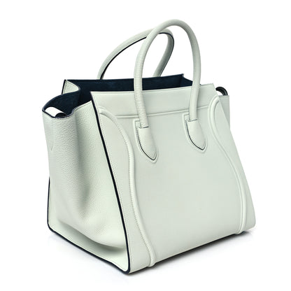 Celine Baby Grained Calfskin Medium Phantom Luggage Jade 3 of 13