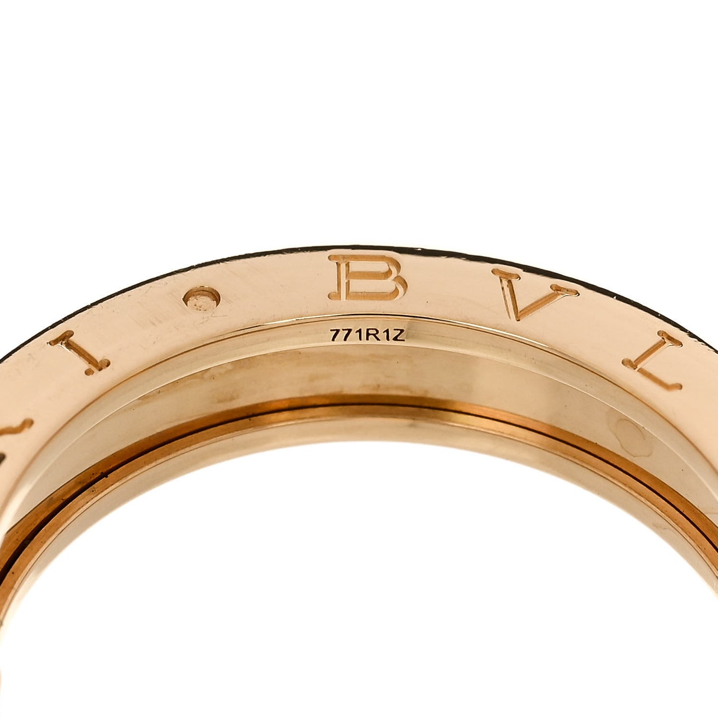 18K Yellow Gold B.Zero1 One-Band Ring 59 8.75