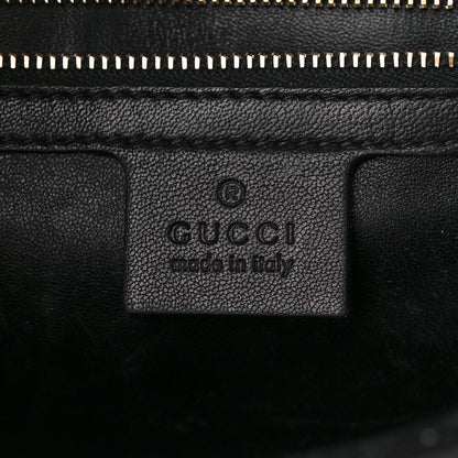 Gucci Patent Microguccissima Small Broadway Clutch Black 6 of 11