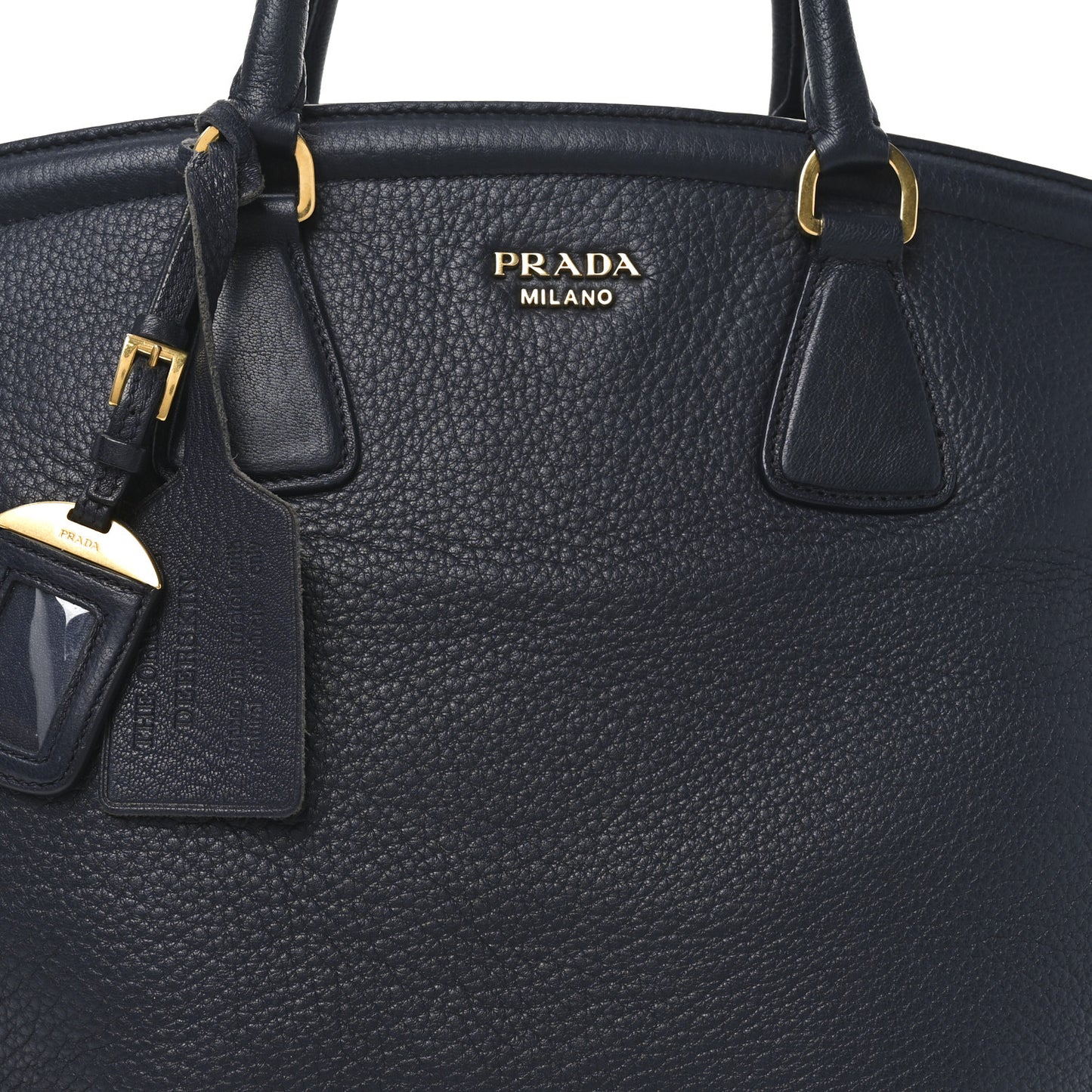 Vitello Daino Parabole Tote Black