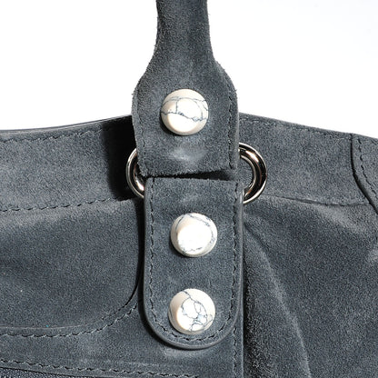 Balenciaga Baby Daim Suede Marble Hardware City Grey 7 of 15