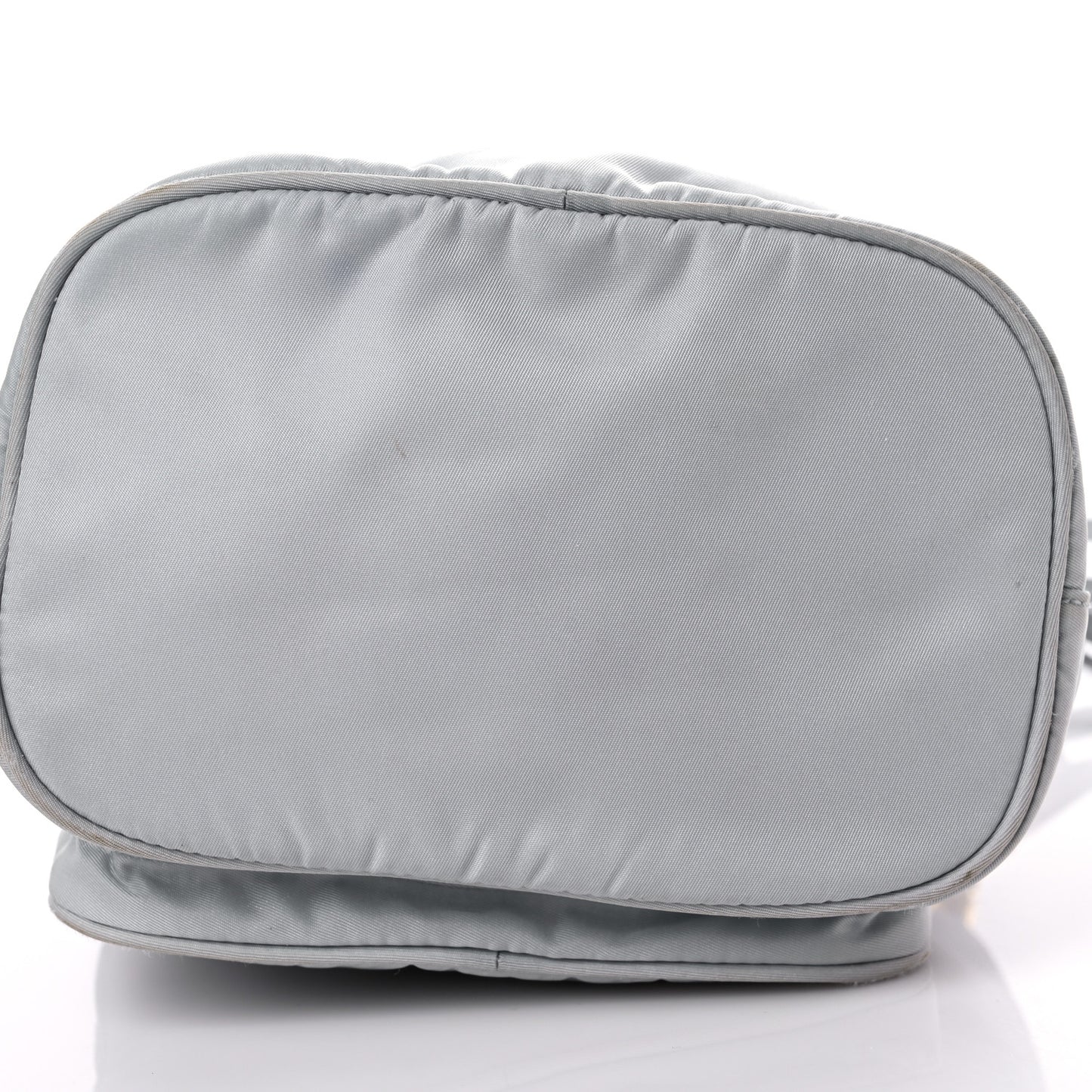 Re-Nylon Saffiano Duet Bucket Crossbody Bag Fiordaliso