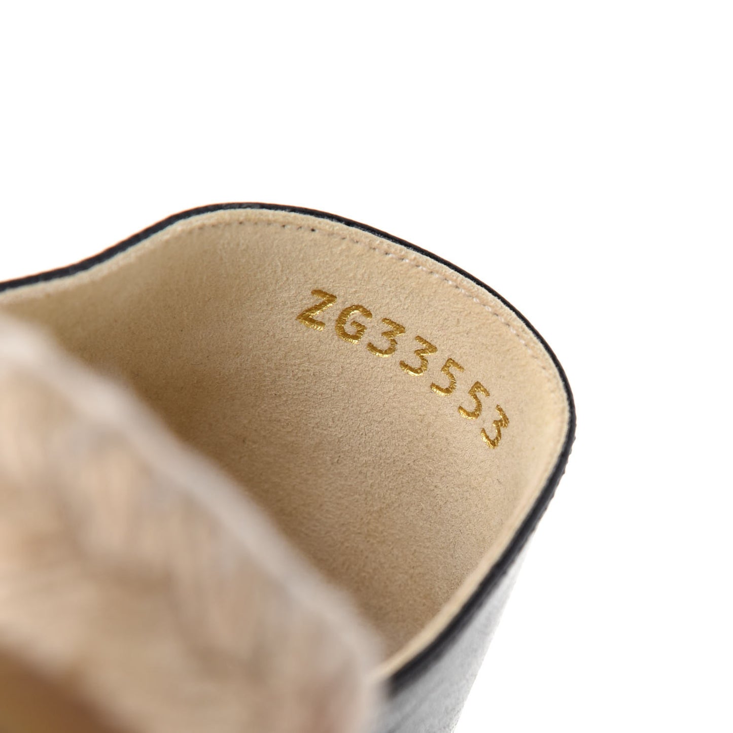 Goatskin Patent Calfskin CC Espadrille Mules 37 Black