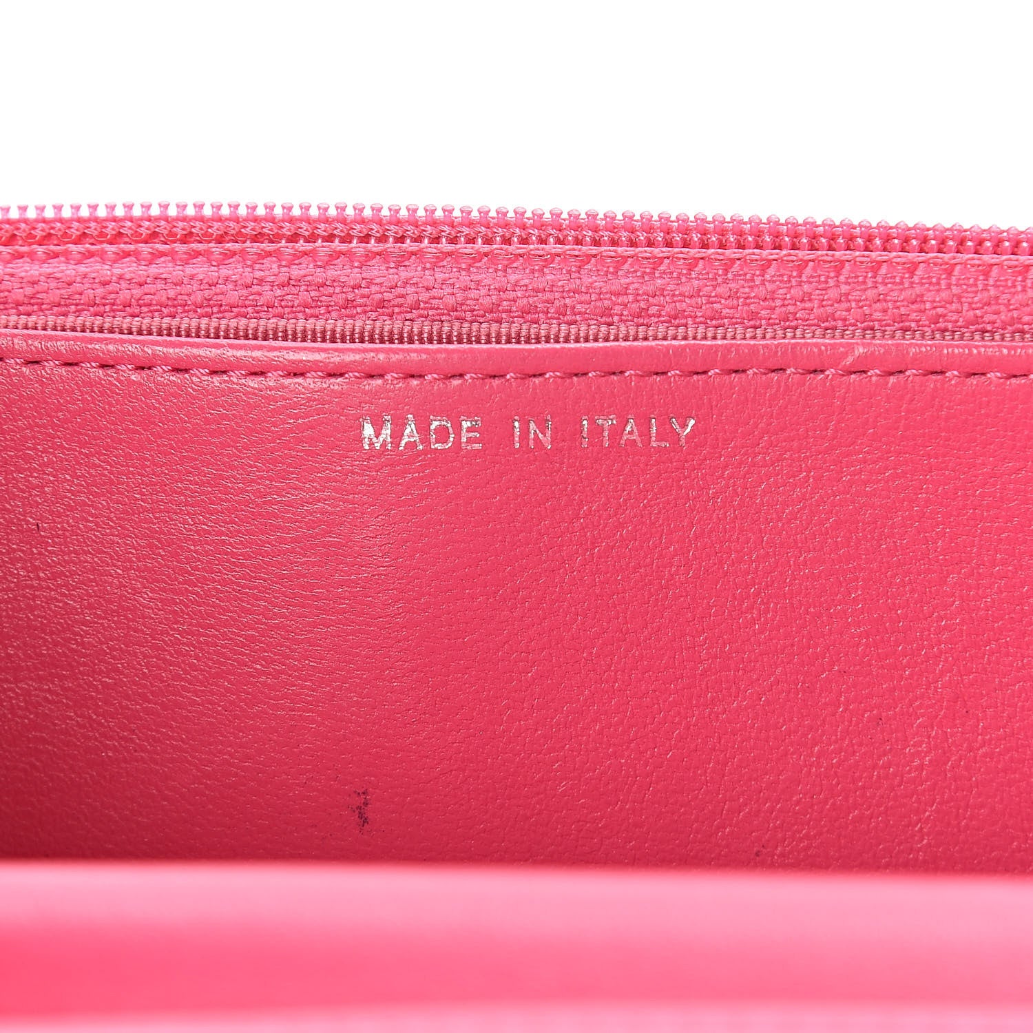 Chanel Lambskin Quilted Wallet On Chain WOC Pink 8 of 13