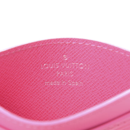 Louis Vuitton Epi Card Holder Hot Pink 6 of 8
