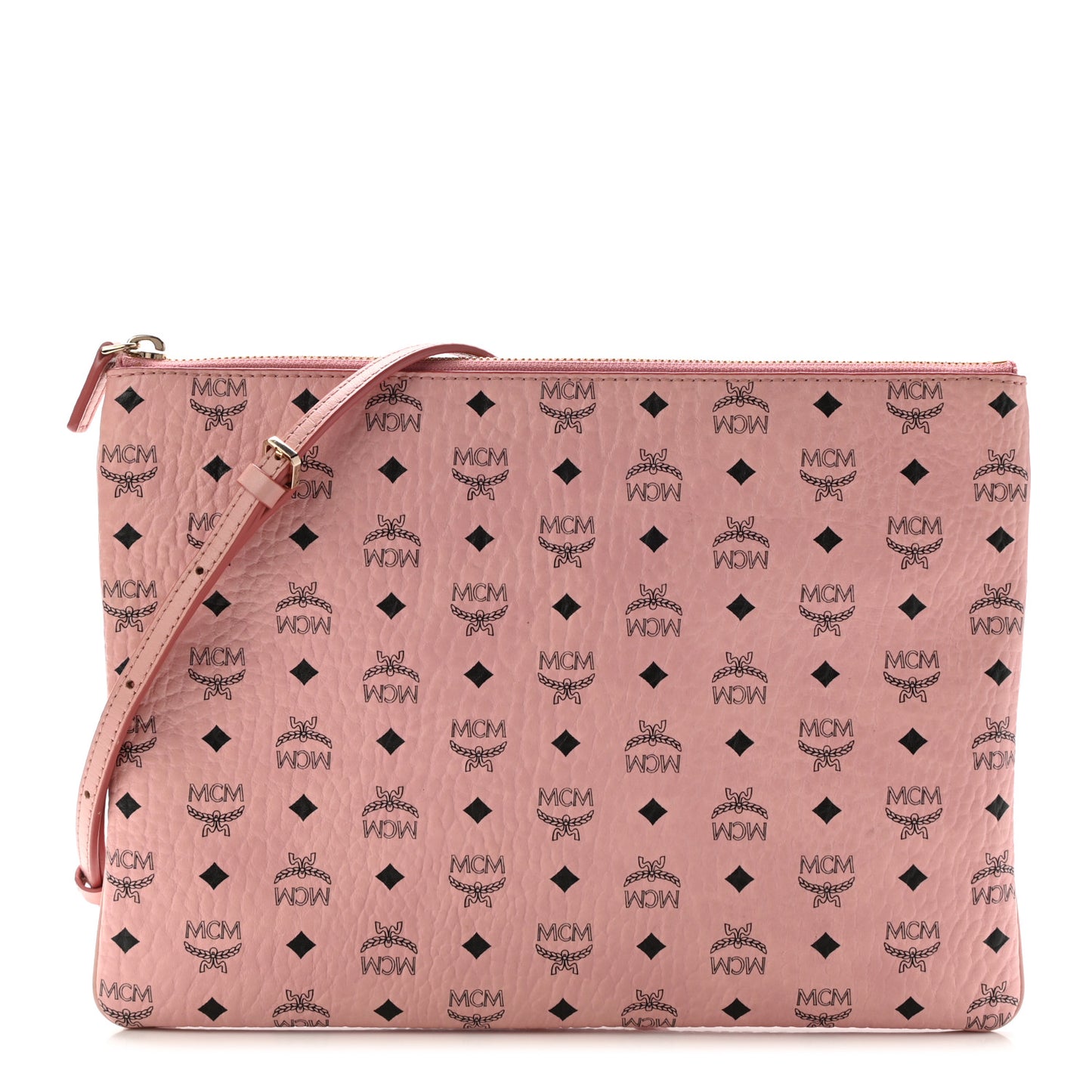 Visetos Medium Crossbody Pouch Soft Pink