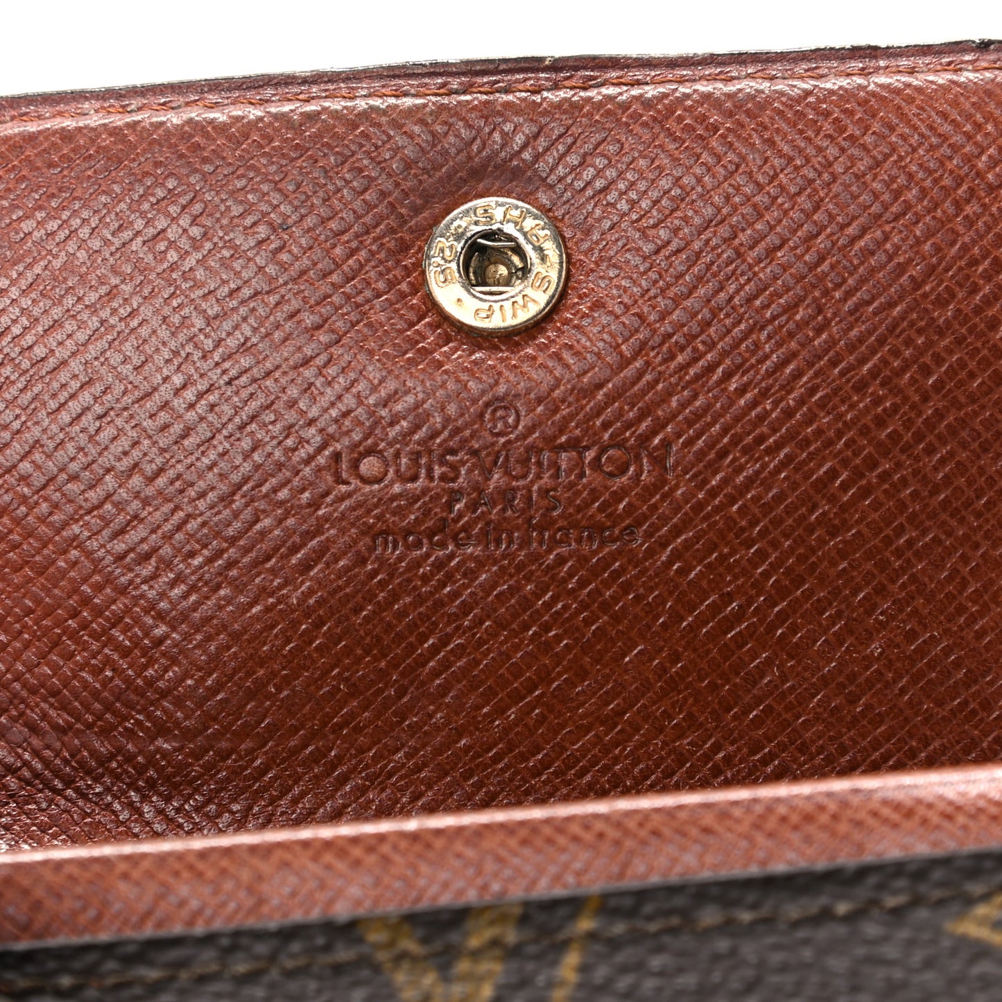 Monogram Porte-Monnaie Plat Coin Purse