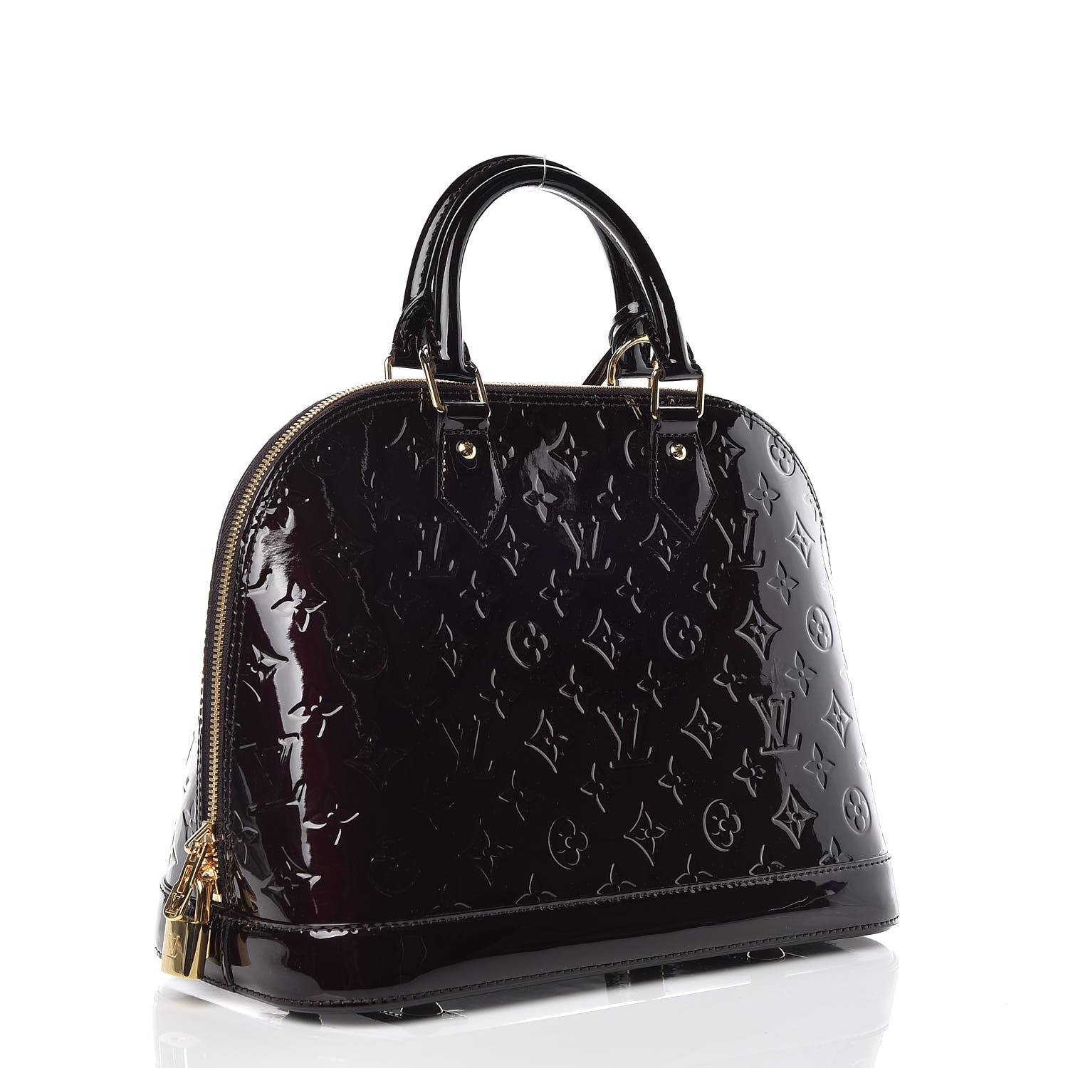 Louis Vuitton Vernis Alma PM Amarante 3 of 12